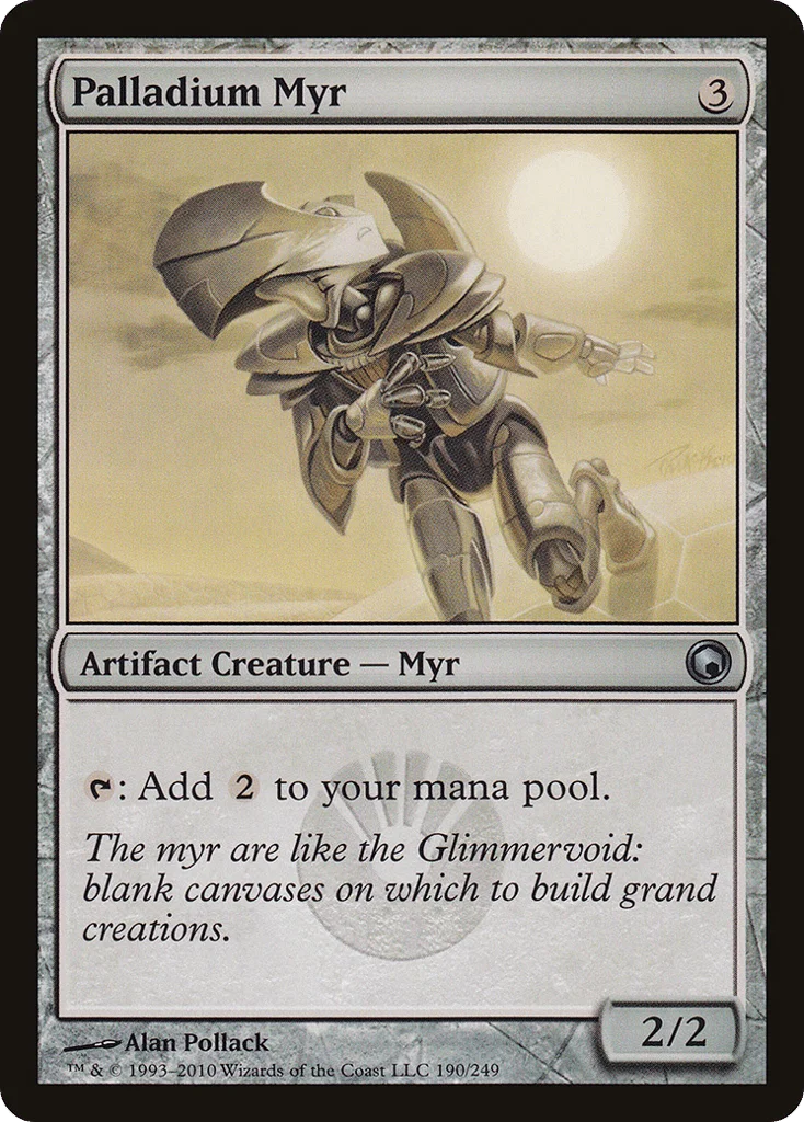 Palladium Myr · Scars of Mirrodin
