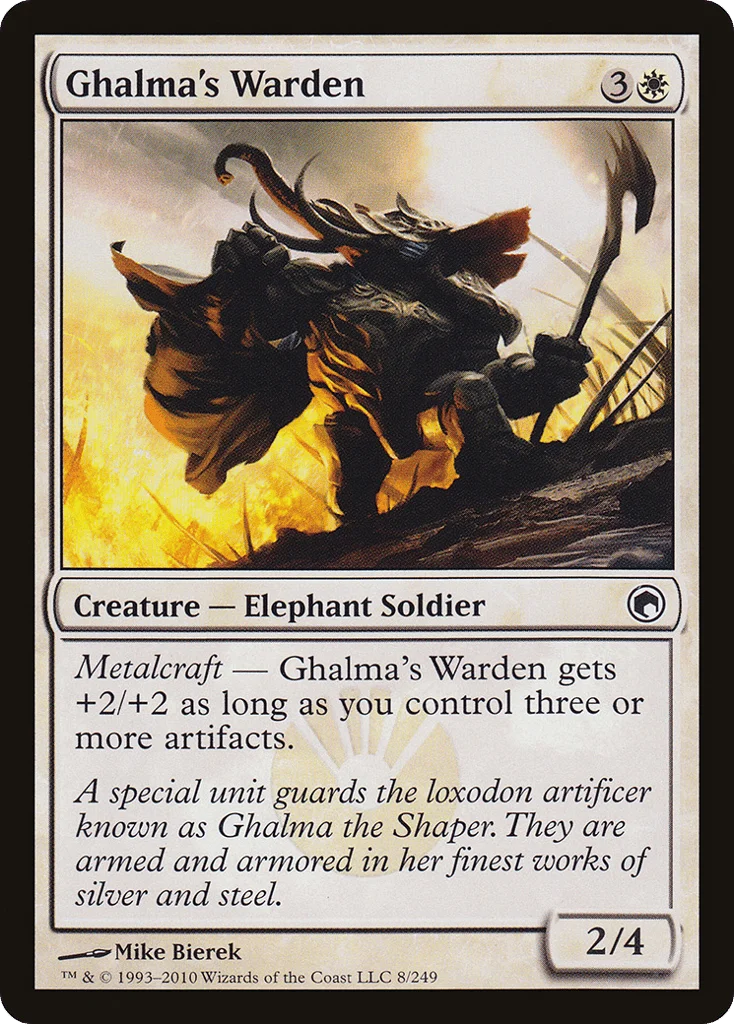 Ghalma's Warden · Scars of Mirrodin