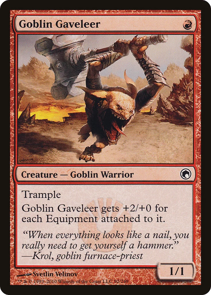Goblin Gaveleer · Scars of Mirrodin