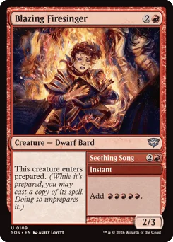Blazing Firesinger // Seething Song