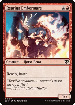 Rearing Embermare