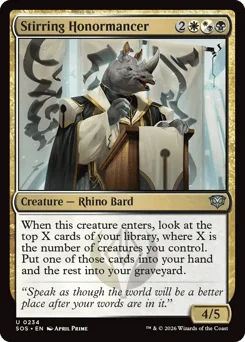 Stirring Honormancer