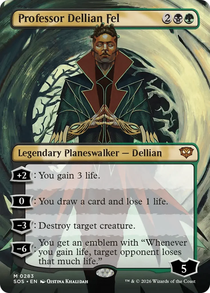 Professor Dellian Fel · Secrets of Strixhaven