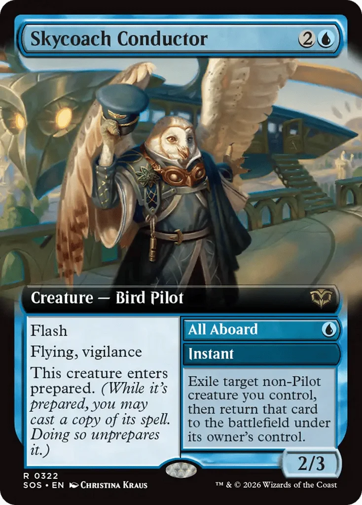 Skycoach Conductor // All Aboard · Secrets of Strixhaven