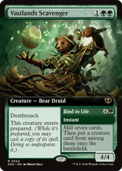 Vastlands Scavenger // Bind to Life