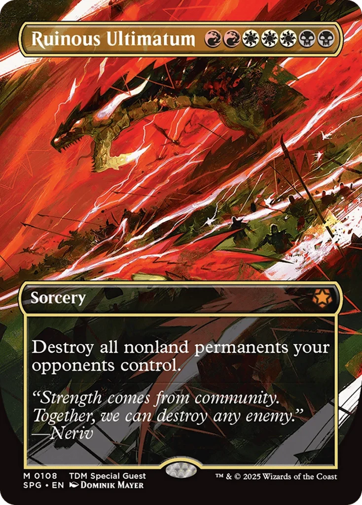 Ruinous Ultimatum · Special Guests