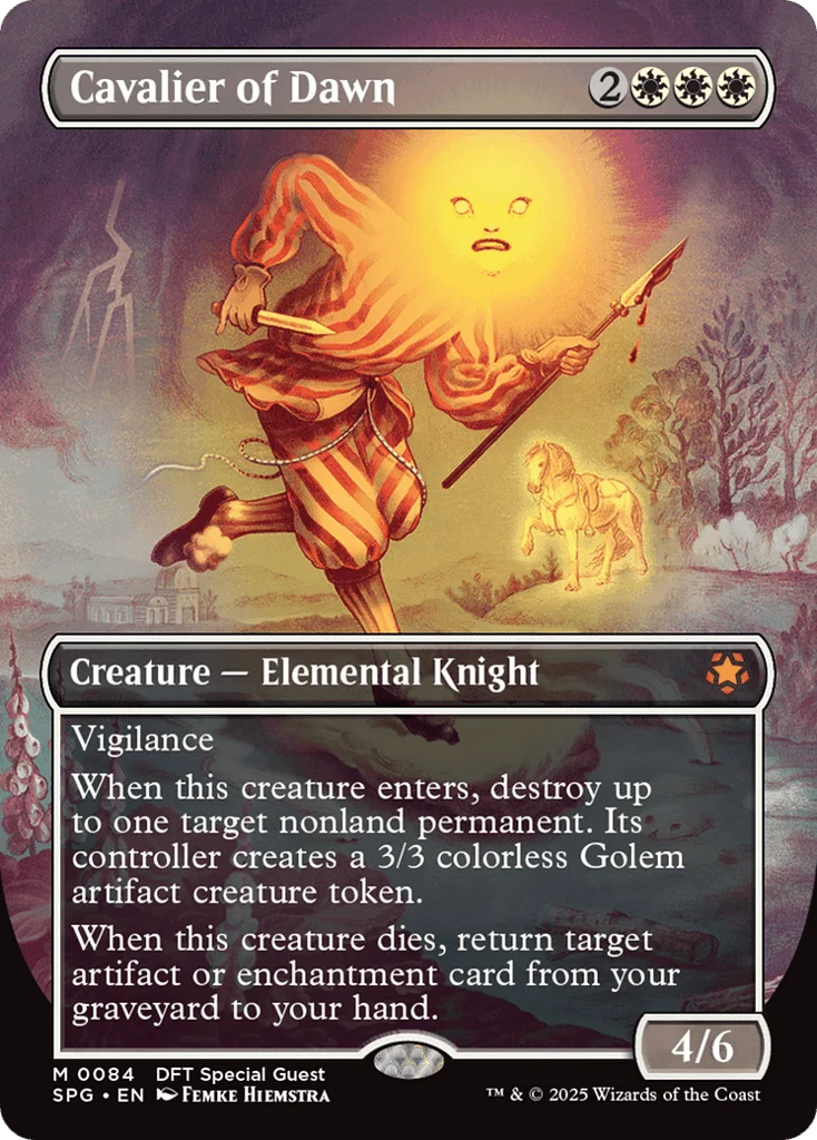 Cavalier of Dawn · Special Guests