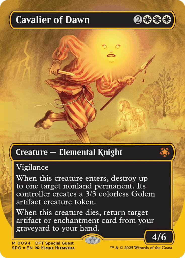 Cavalier of Dawn · Special Guests