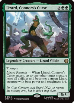 Lizard, Connors's Curse