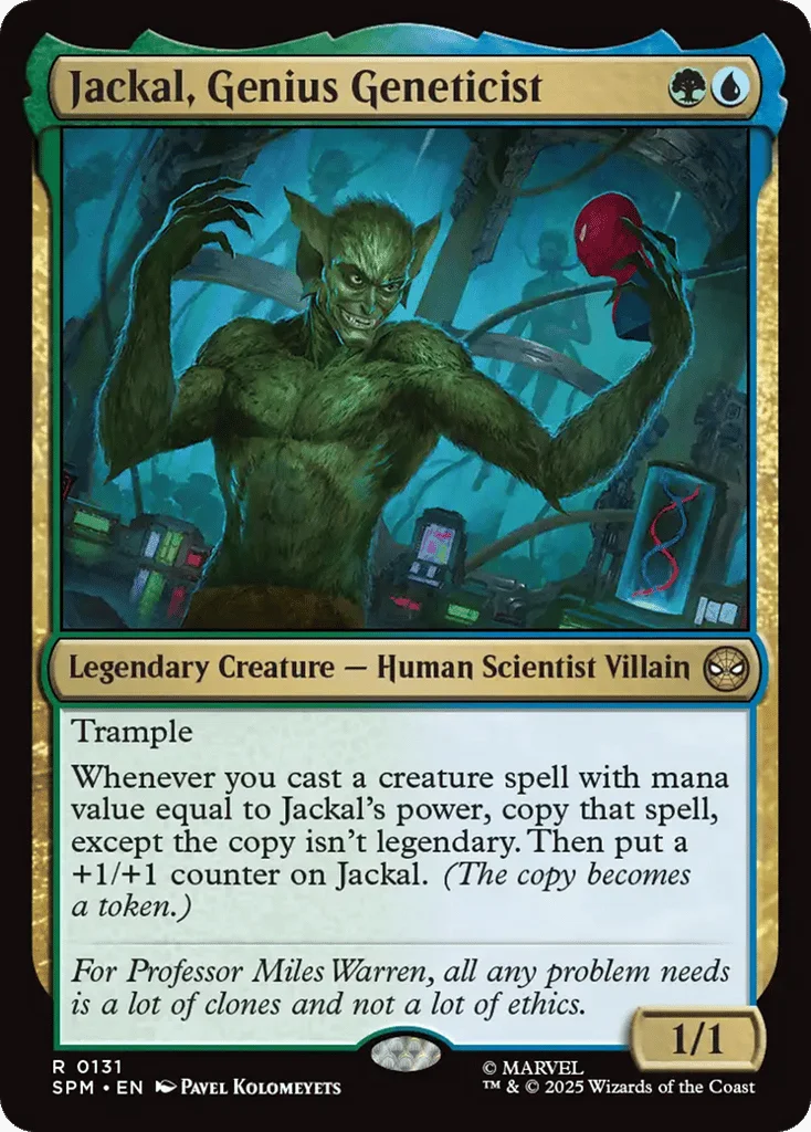 Jackal, Genius Geneticist · Marvel's Spider-Man
