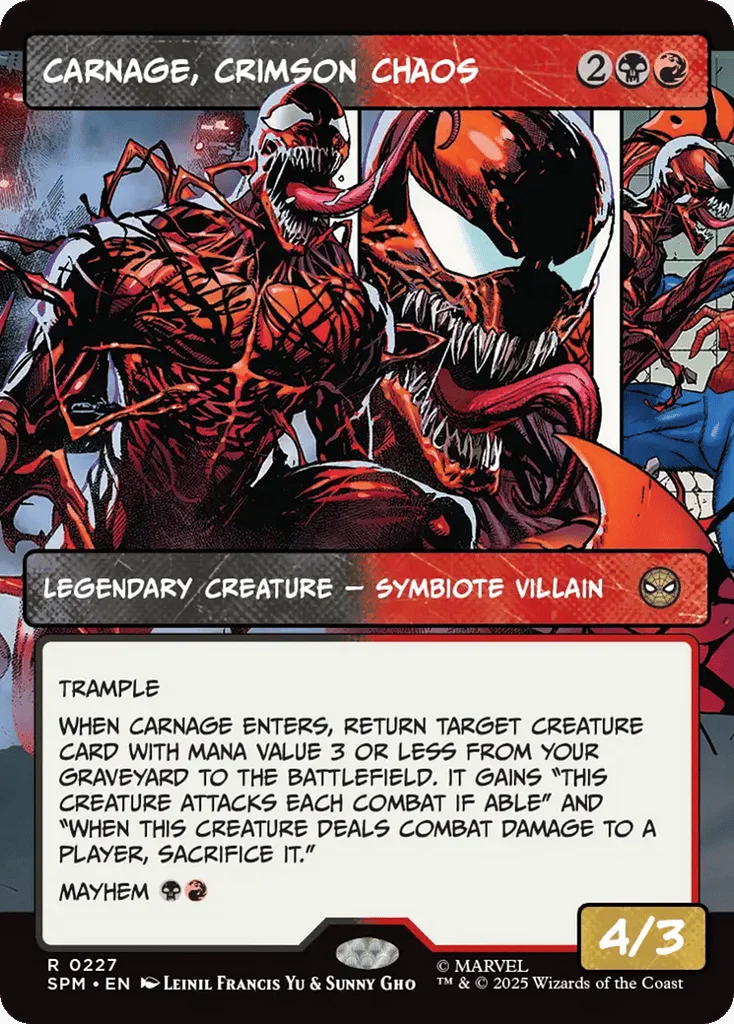 Carnage, Crimson Chaos · Marvel's Spider-Man