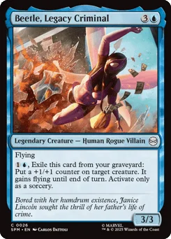 Beetle, Legacy Criminal