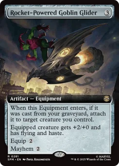 Rocket-Powered Goblin Glider