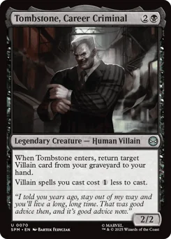 Tombstone, Career Criminal