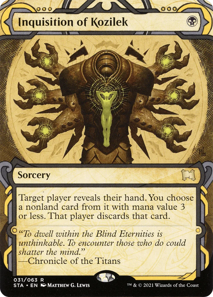 Inquisition of Kozilek · Strixhaven Mystical Archive