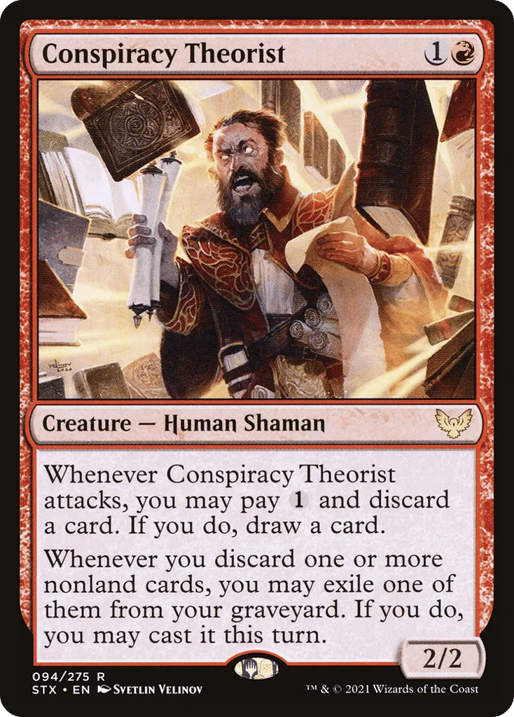 Conspiracy Theorist · Strixhaven: School of Mages