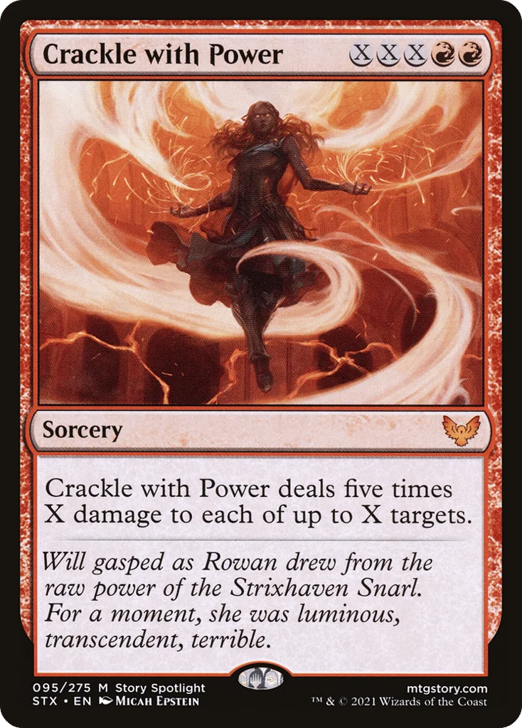 Crackle with Power · Strixhaven: School of Mages