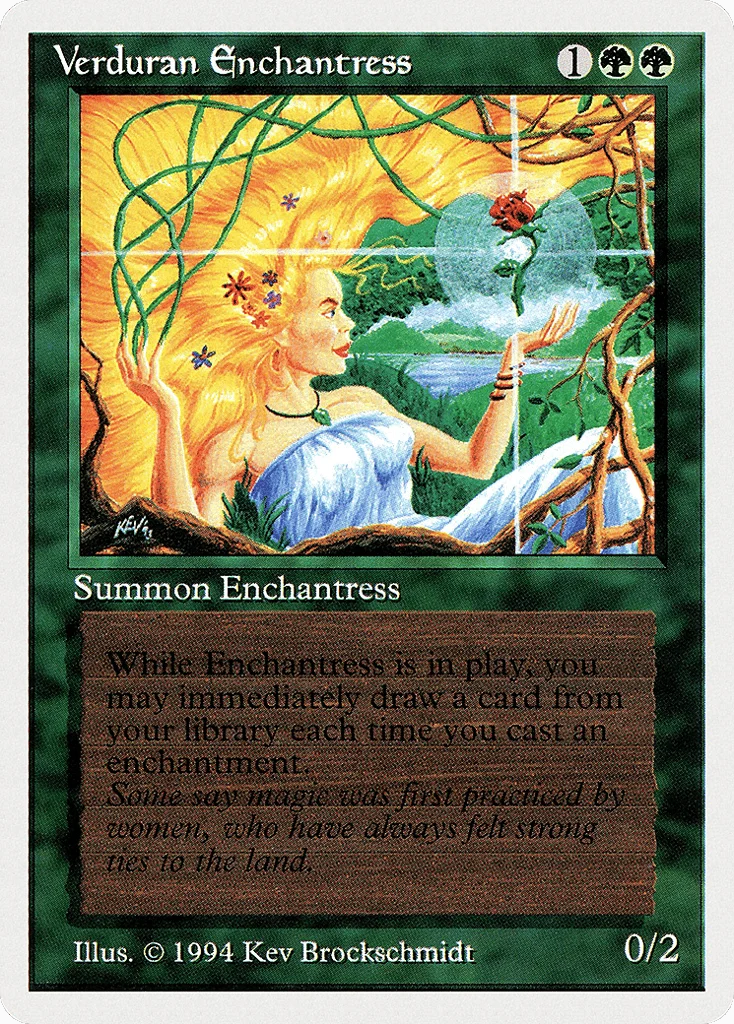 Verduran Enchantress · Summer Magic / Edgar