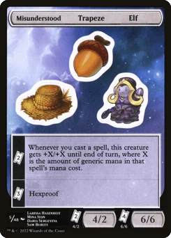 Misunderstood Trapeze Elf