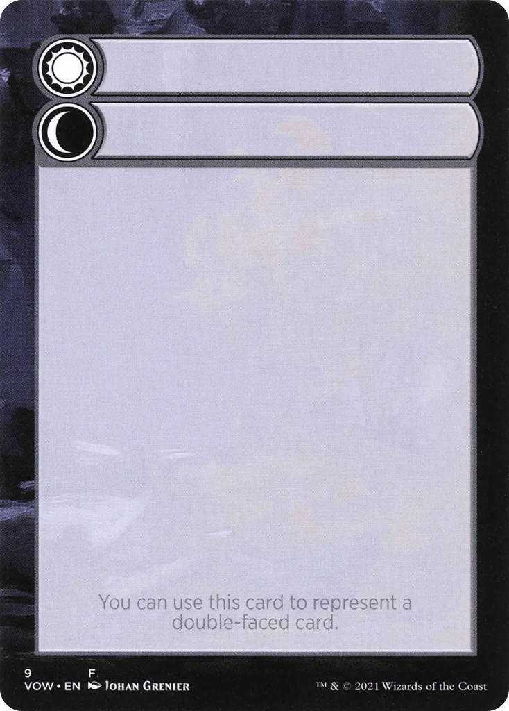 Double-Faced Substitute Card · Innistrad: Crimson Vow Substitute Cards