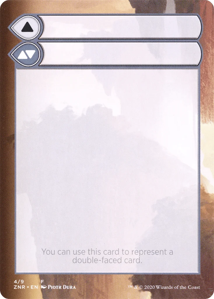 Double-Faced Substitute Card · Zendikar Rising Substitute Cards