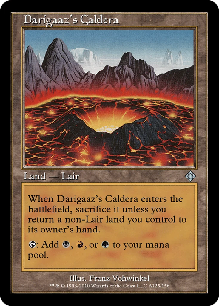 Darigaaz's Caldera · Magic Online Theme Decks