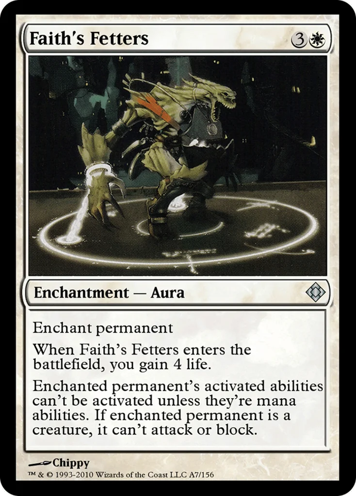 Faith's Fetters · Magic Online Theme Decks