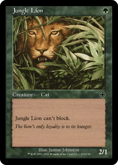Jungle Lion
