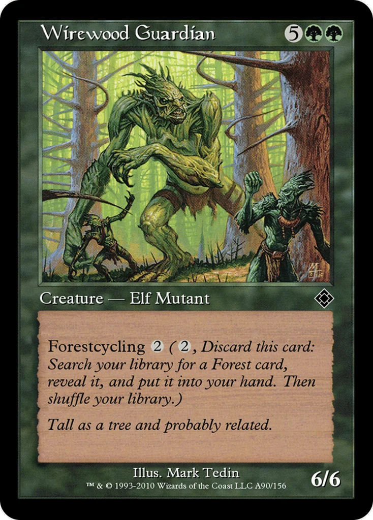 Wirewood Guardian · Magic Online Theme Decks