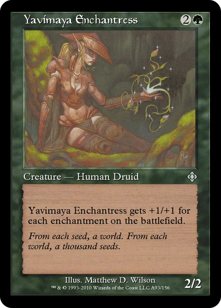 Yavimaya Enchantress · Magic Online Theme Decks