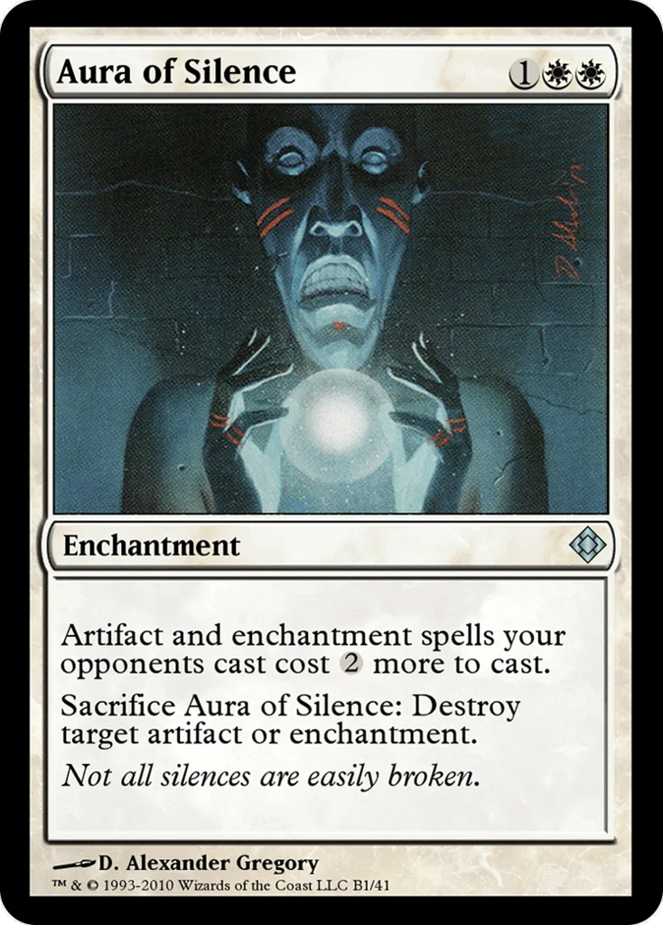 Aura of Silence · Magic Online Theme Decks
