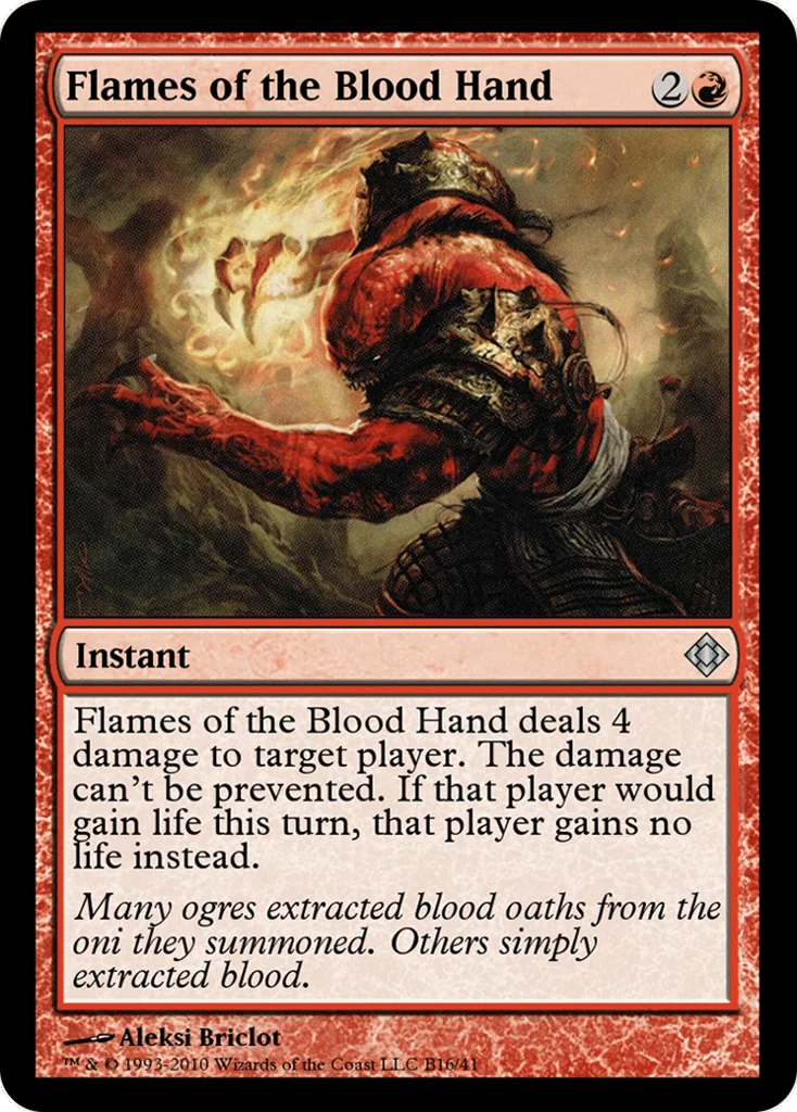 Flames of the Blood Hand · Magic Online Theme Decks