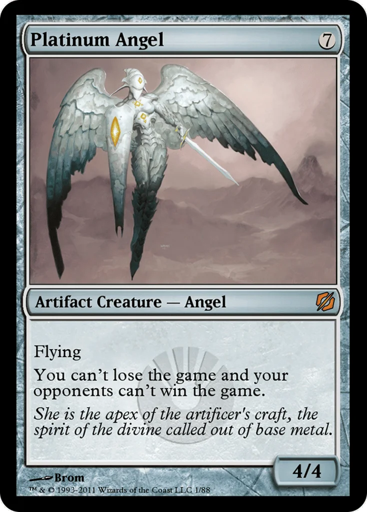 Platinum Angel · Duel Decks: Mirrodin Pure vs. New Phyrexia