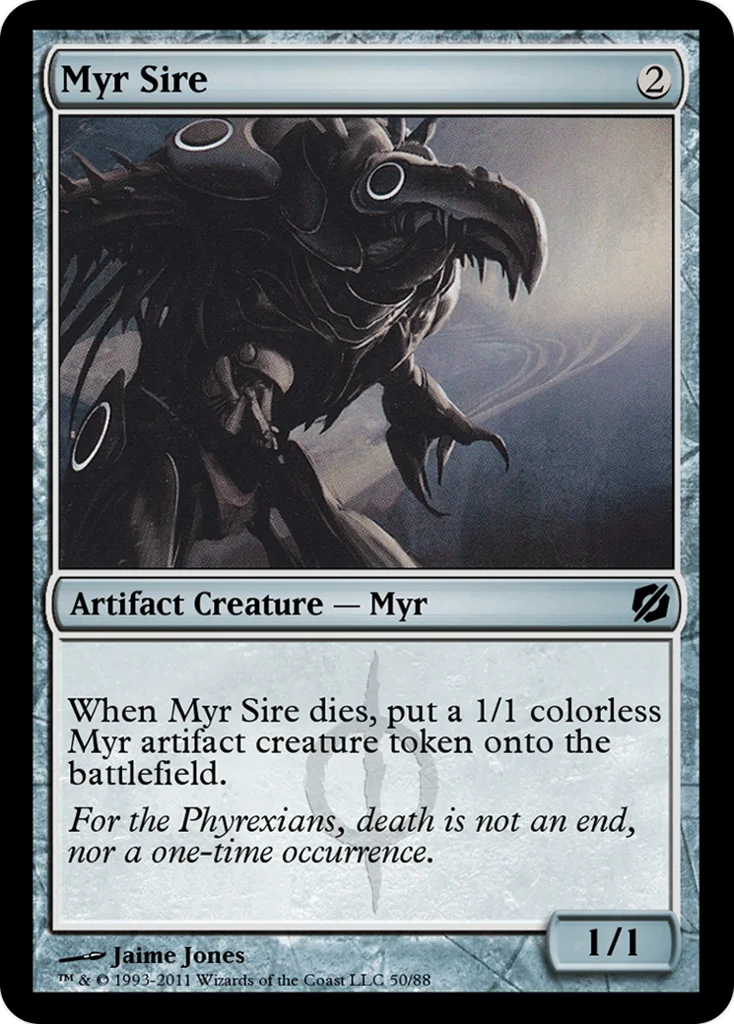 Myr Sire · Duel Decks: Mirrodin Pure vs. New Phyrexia