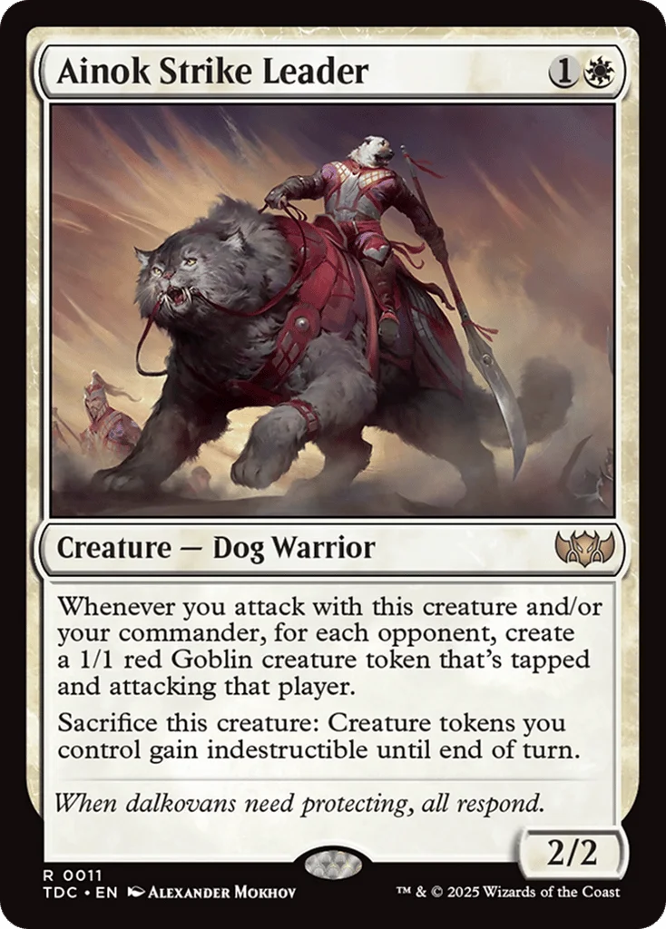 Ainok Strike Leader · Tarkir: Dragonstorm Commander
