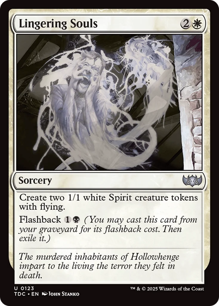 Lingering Souls · Tarkir: Dragonstorm Commander