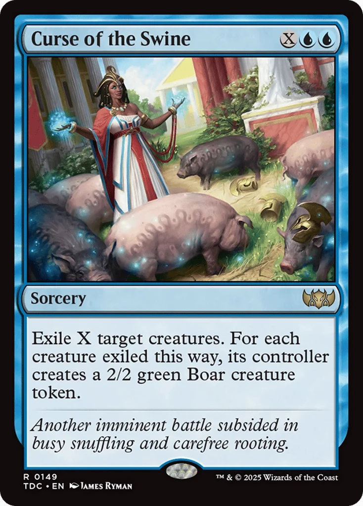 Curse of the Swine · Tarkir: Dragonstorm Commander