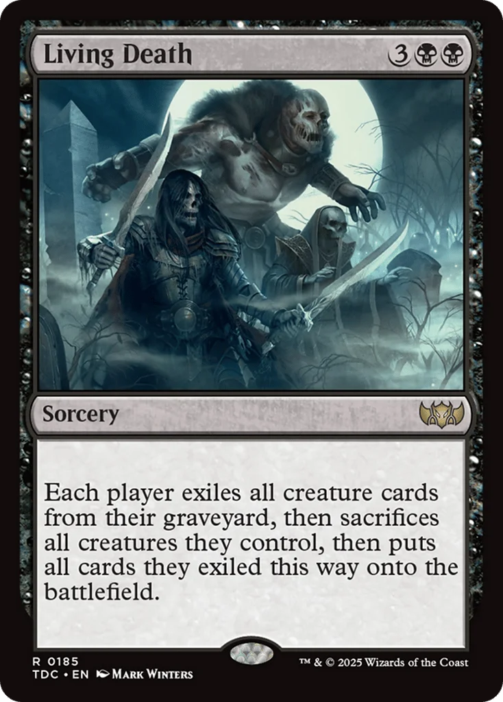 Living Death · Tarkir: Dragonstorm Commander
