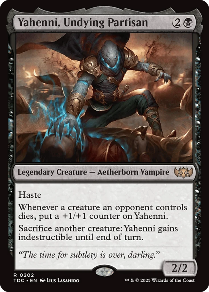 Yahenni, Undying Partisan · Tarkir: Dragonstorm Commander