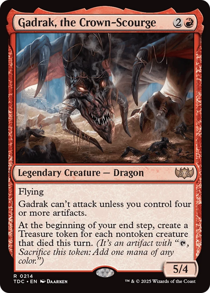 Gadrak, the Crown-Scourge · Tarkir: Dragonstorm Commander