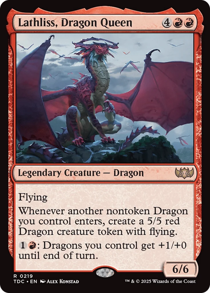 Lathliss, Dragon Queen · Tarkir: Dragonstorm Commander