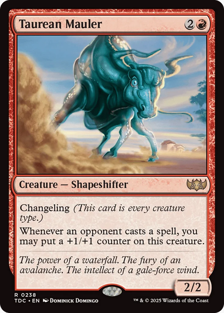 Taurean Mauler · Tarkir: Dragonstorm Commander