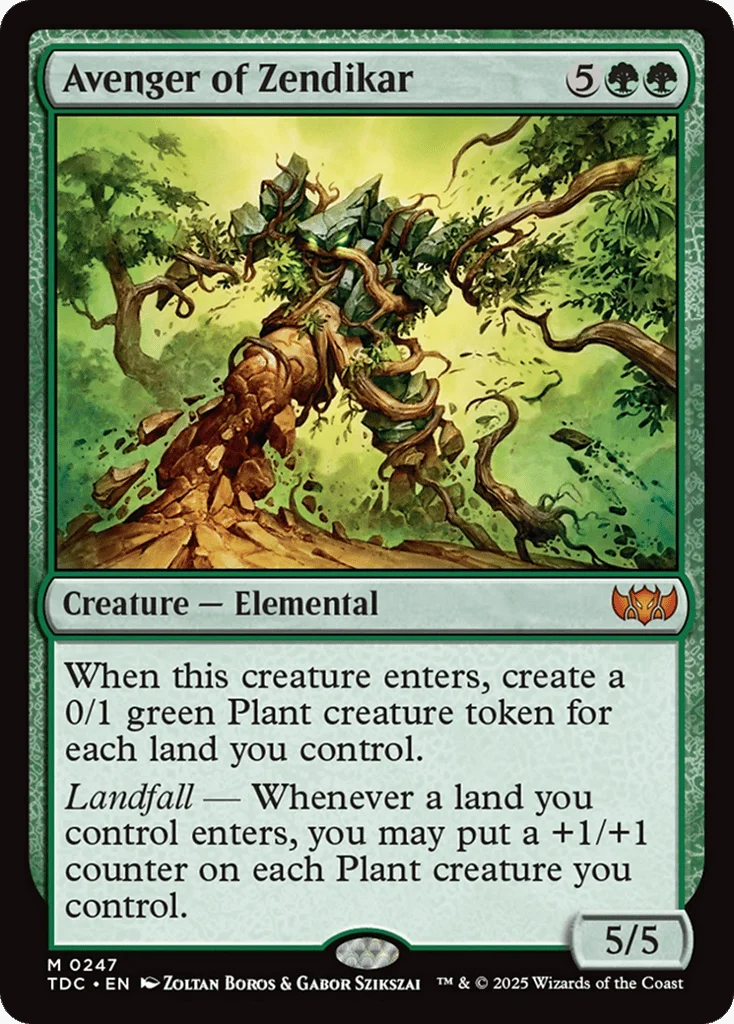Avenger of Zendikar · Tarkir: Dragonstorm Commander