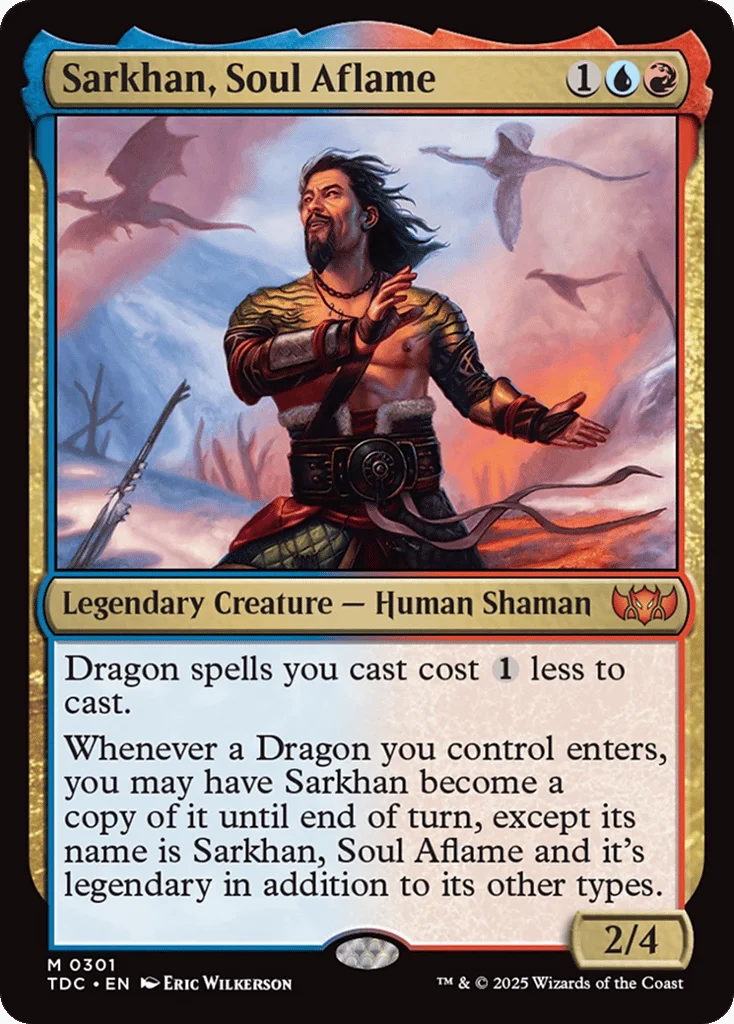 Sarkhan, Soul Aflame · Tarkir: Dragonstorm Commander