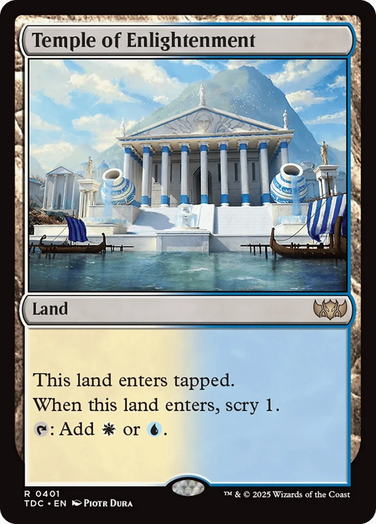 Temple of Enlightenment · Tarkir: Dragonstorm Commander