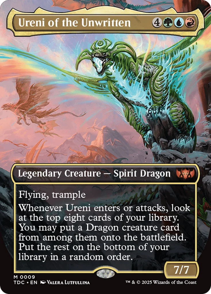 Ureni of the Unwritten · Tarkir: Dragonstorm Commander