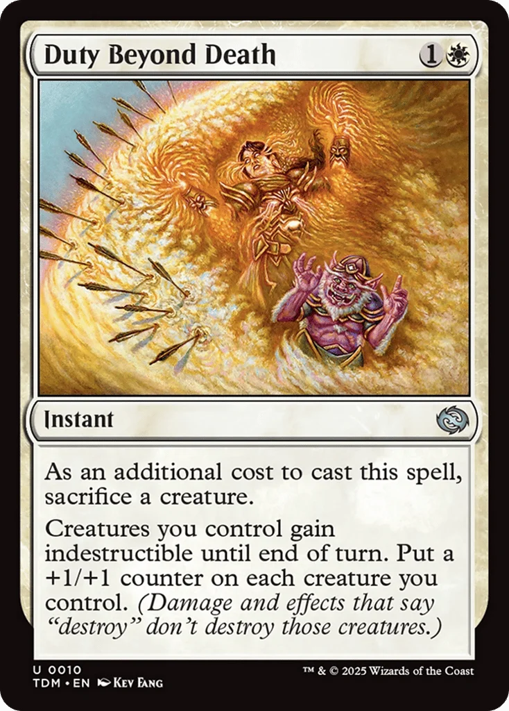 Duty Beyond Death · Tarkir: Dragonstorm