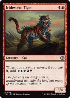 Iridescent Tiger