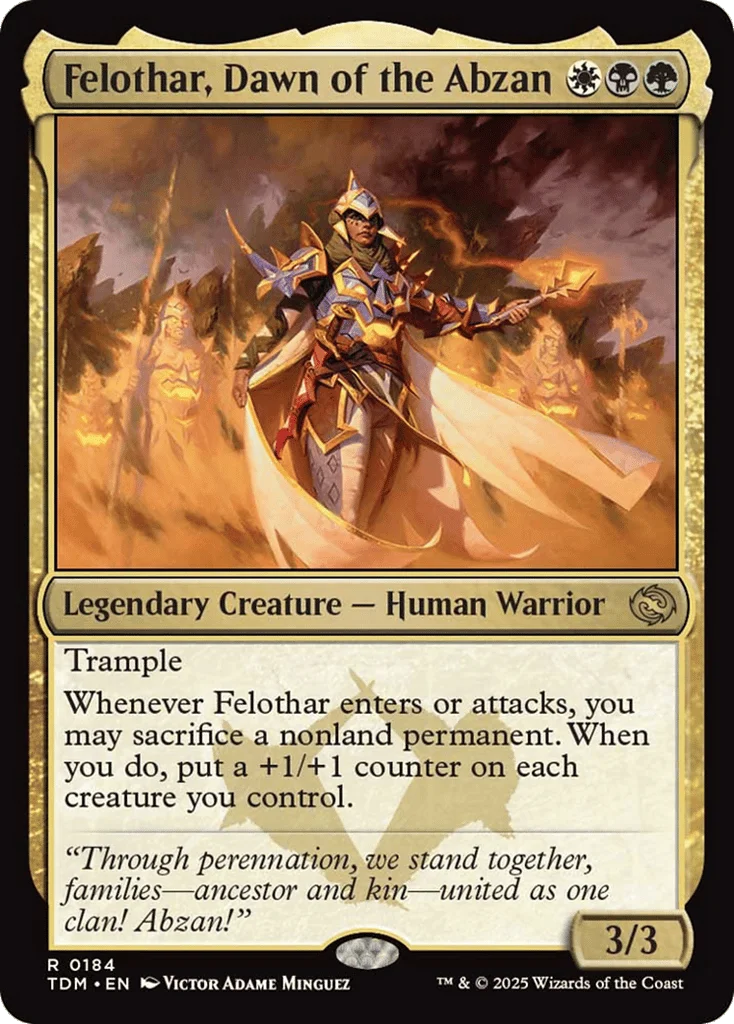 Felothar, Dawn of the Abzan · Tarkir: Dragonstorm