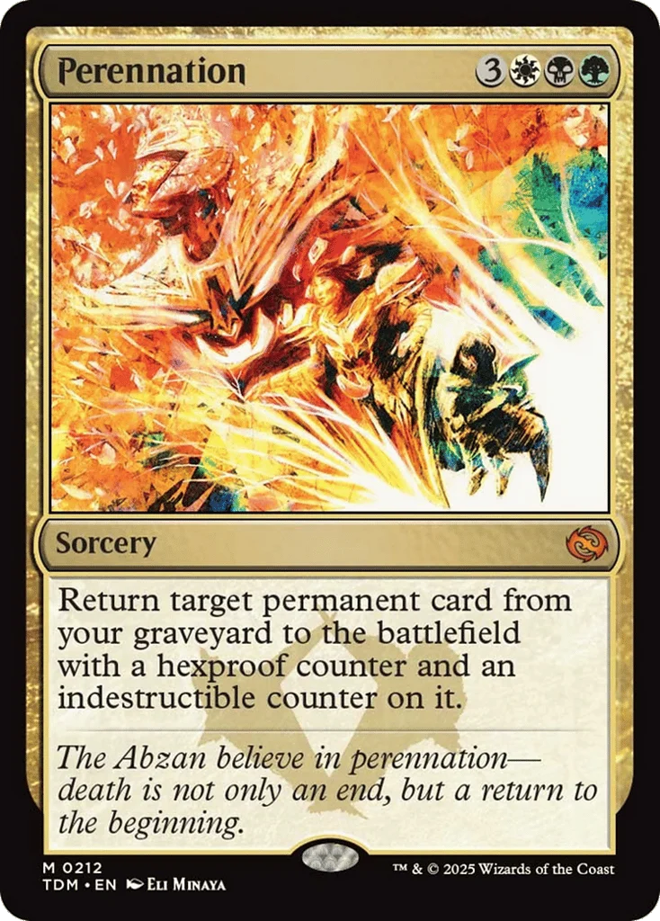 Perennation · Tarkir: Dragonstorm
